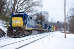 Three GE's power AYPO around the bend at Burnham Road